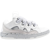 Lanvin Curb Sneakers / Trainers White / Gray / Black